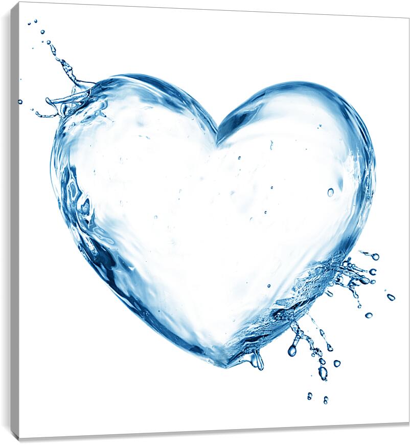 Постер и плакат - Водяное сердце