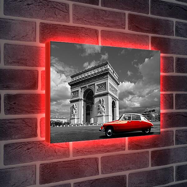 Лайтбокс световая панель - Париж. Триумфальная арка