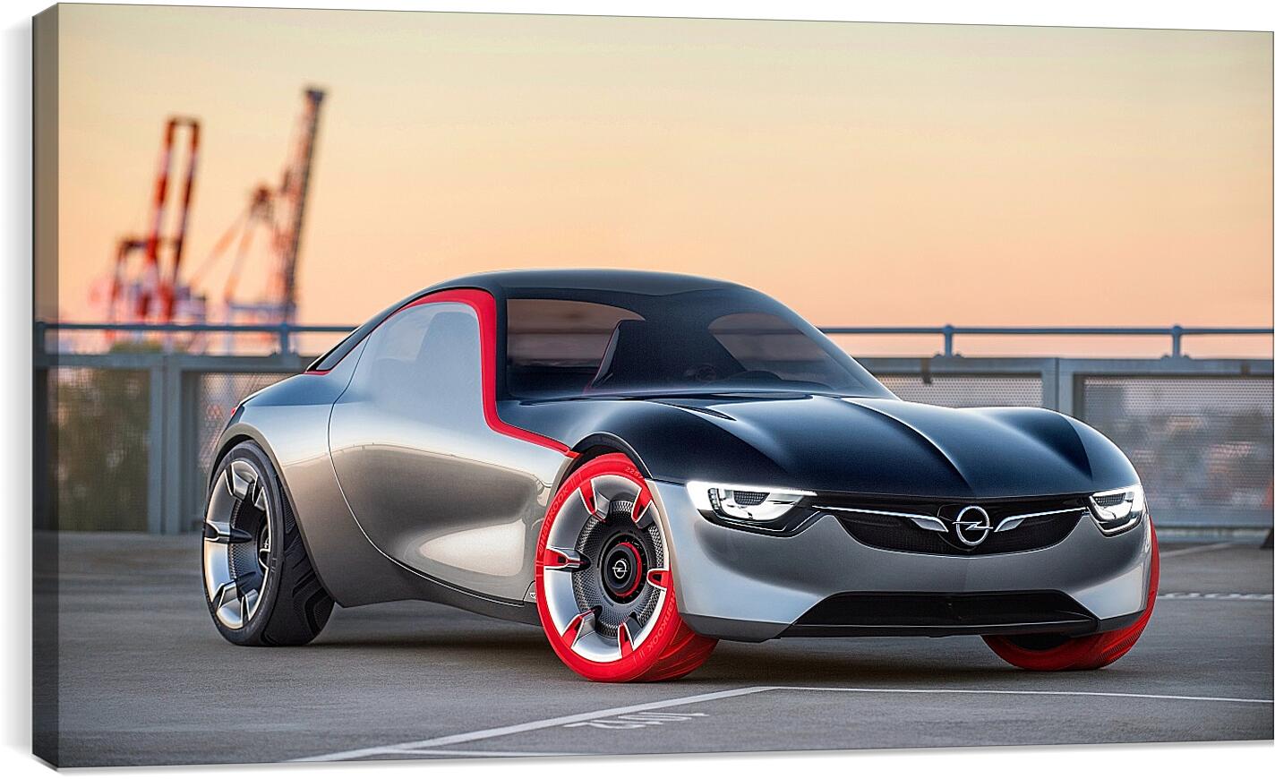 Постер и плакат - Opel GT Concept (Опель)