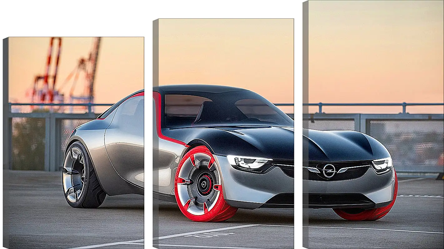 Модульная картина - Opel GT Concept (Опель)