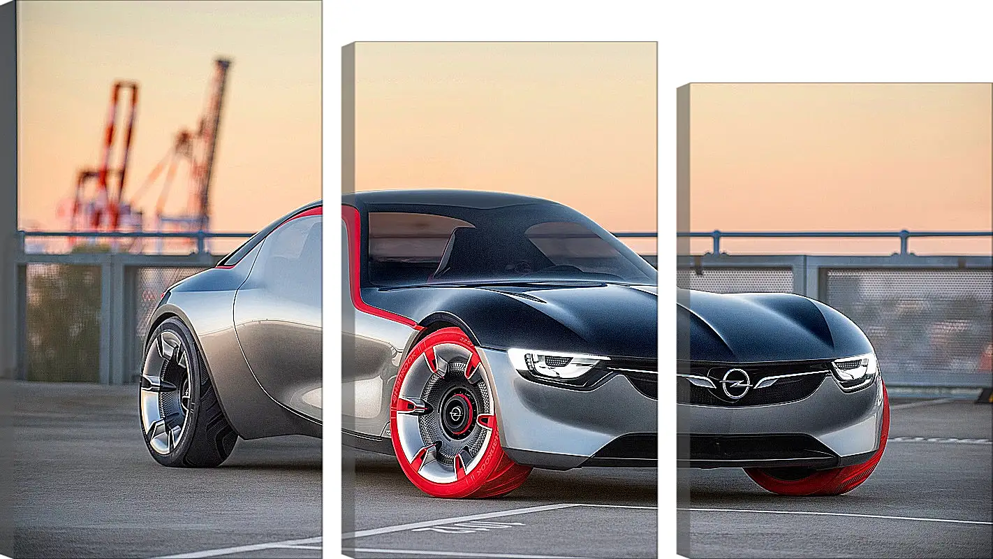 Модульная картина - Opel GT Concept (Опель)