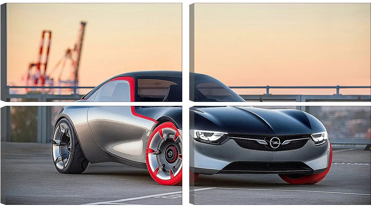 Модульная картина - Opel GT Concept (Опель)