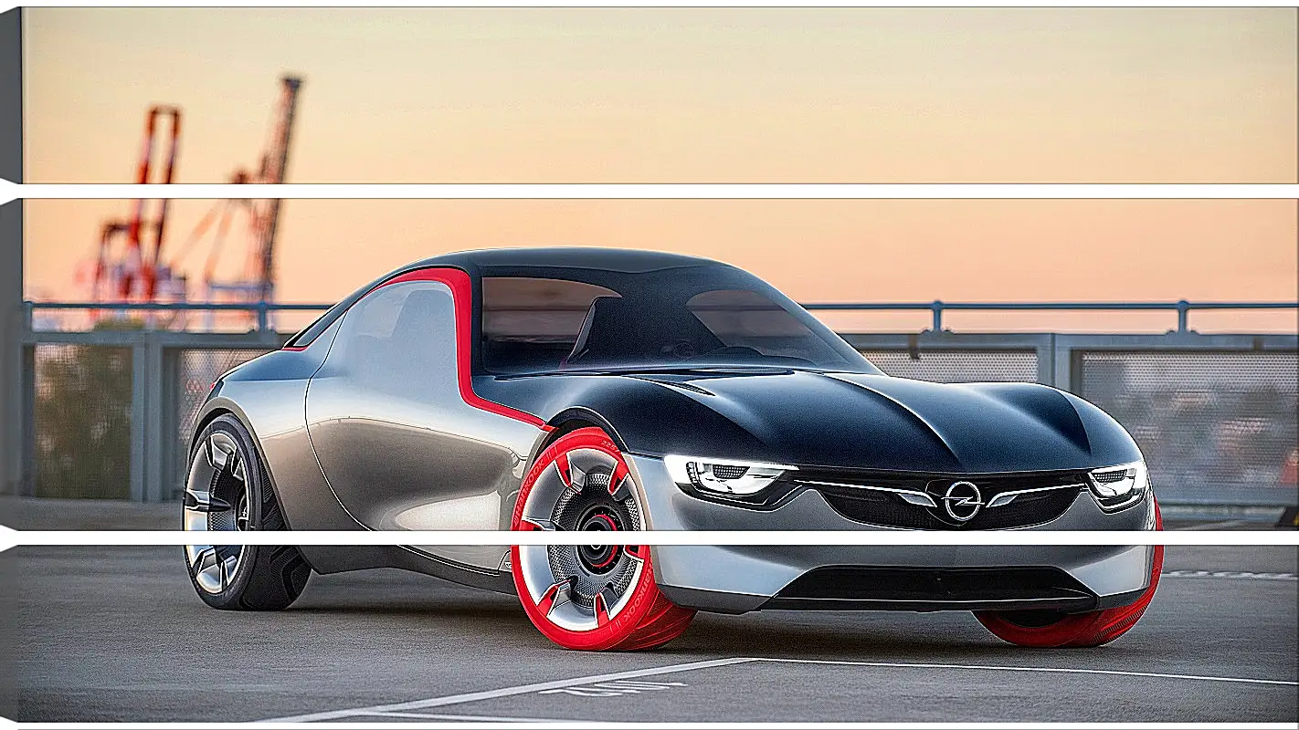 Модульная картина - Opel GT Concept (Опель)