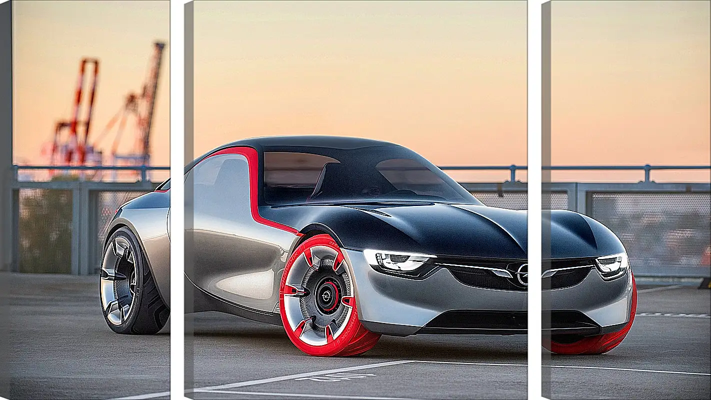 Модульная картина - Opel GT Concept (Опель)