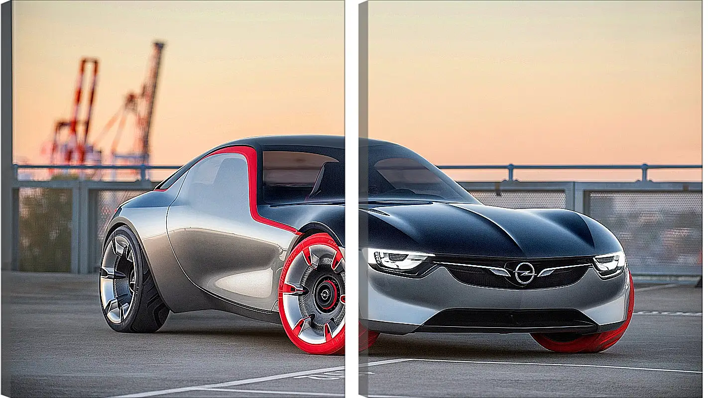 Модульная картина - Opel GT Concept (Опель)