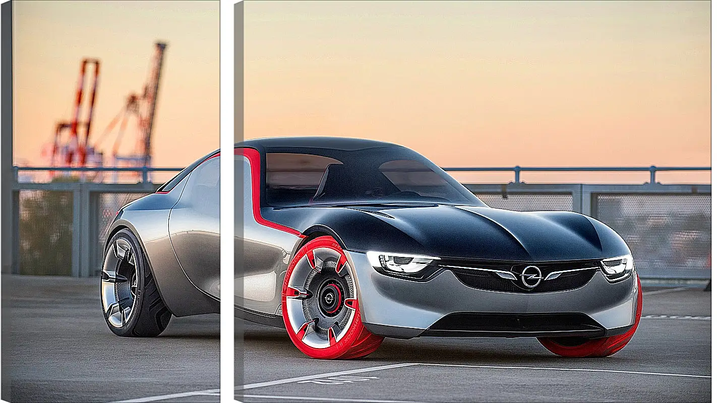 Модульная картина - Opel GT Concept (Опель)