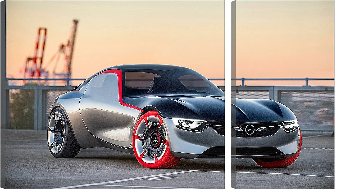 Модульная картина - Opel GT Concept (Опель)