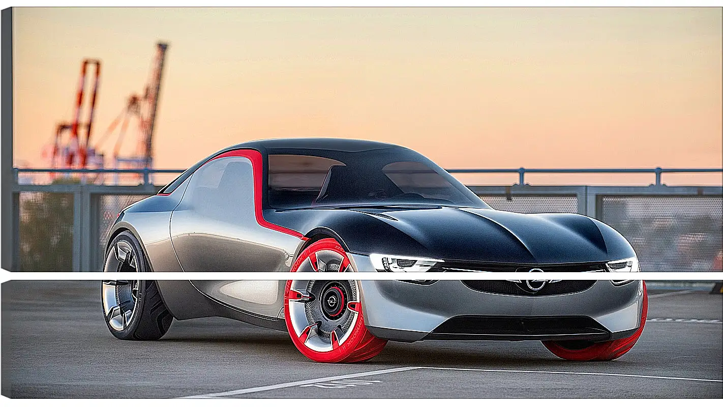 Модульная картина - Opel GT Concept (Опель)