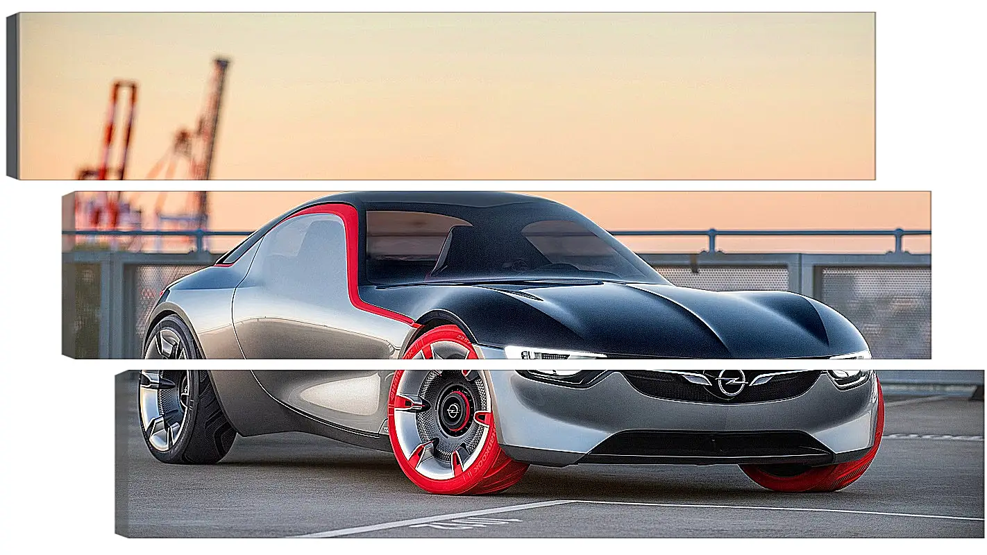 Модульная картина - Opel GT Concept (Опель)