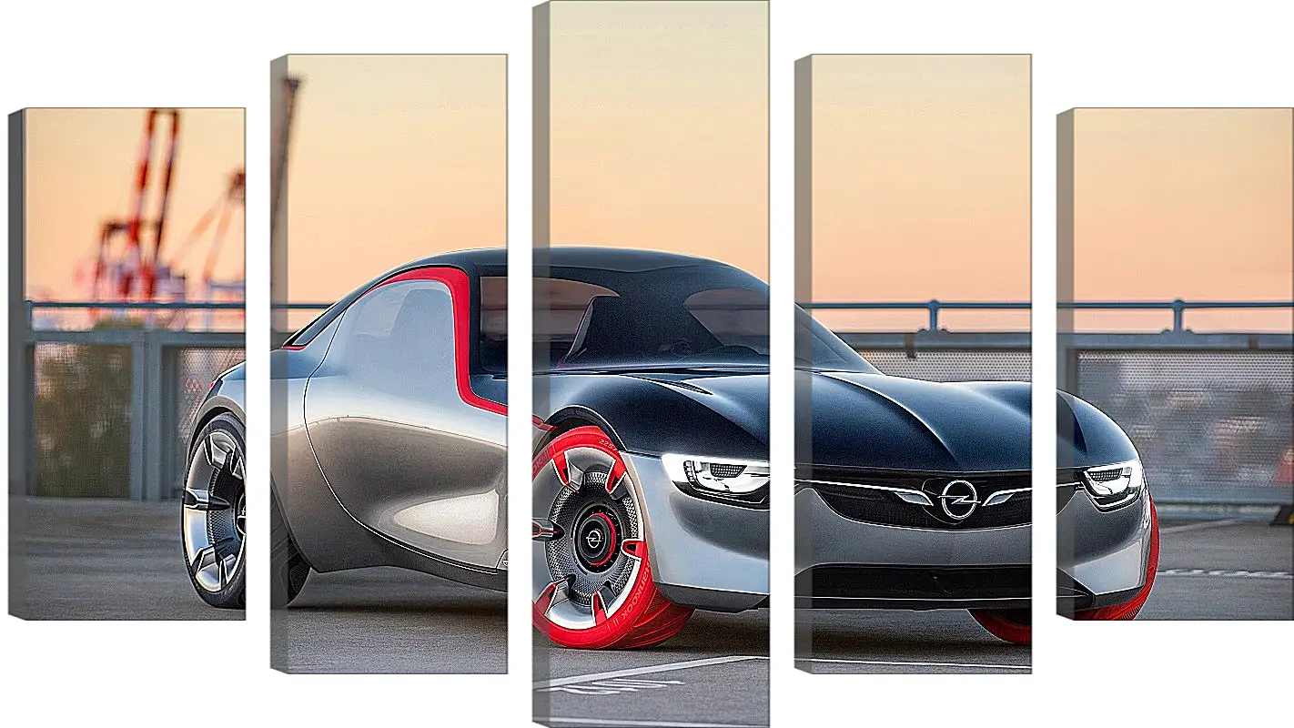 Модульная картина - Opel GT Concept (Опель)