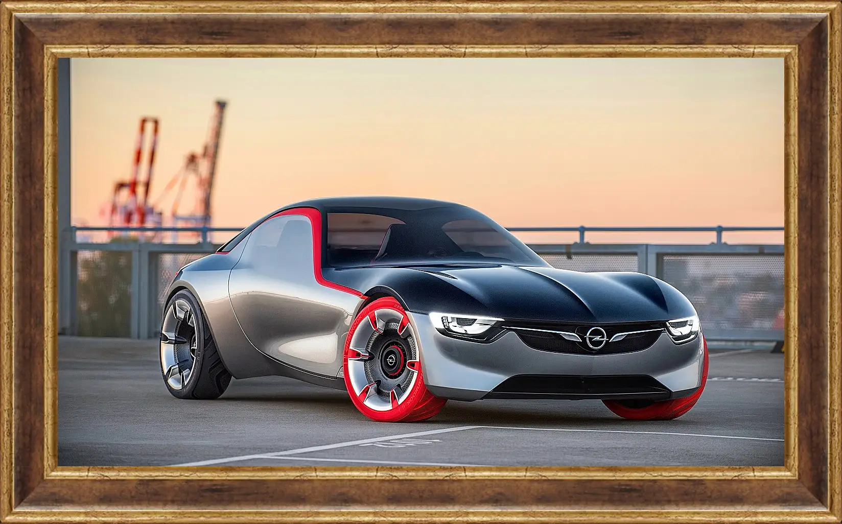 Картина в раме - Opel GT Concept (Опель)