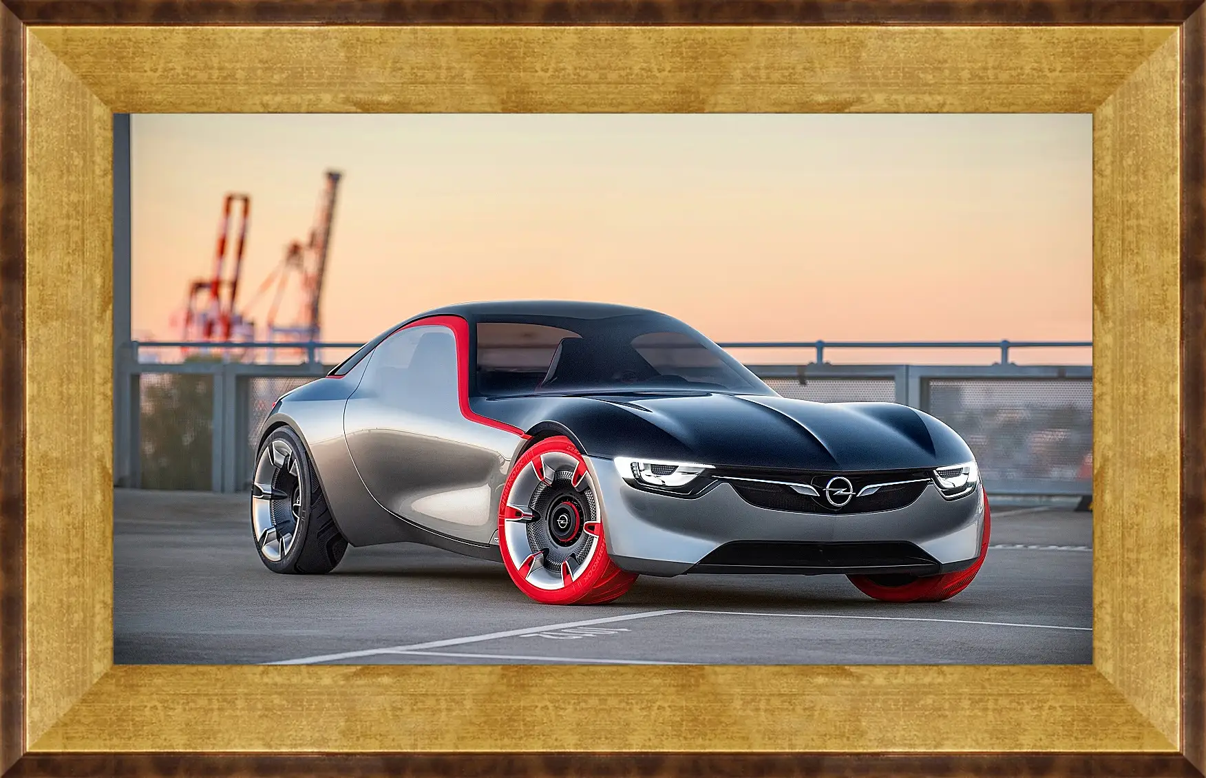 Картина в раме - Opel GT Concept (Опель)