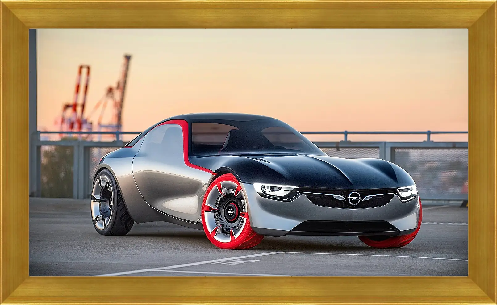 Картина в раме - Opel GT Concept (Опель)