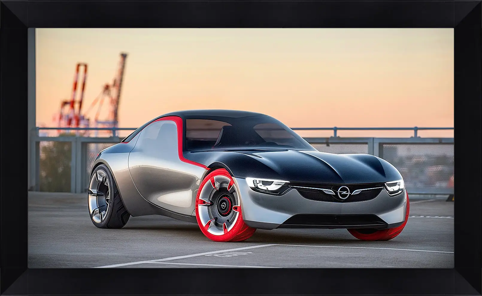 Картина в раме - Opel GT Concept (Опель)