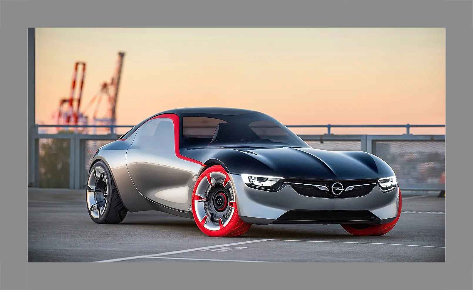 Картина в раме - Opel GT Concept (Опель)