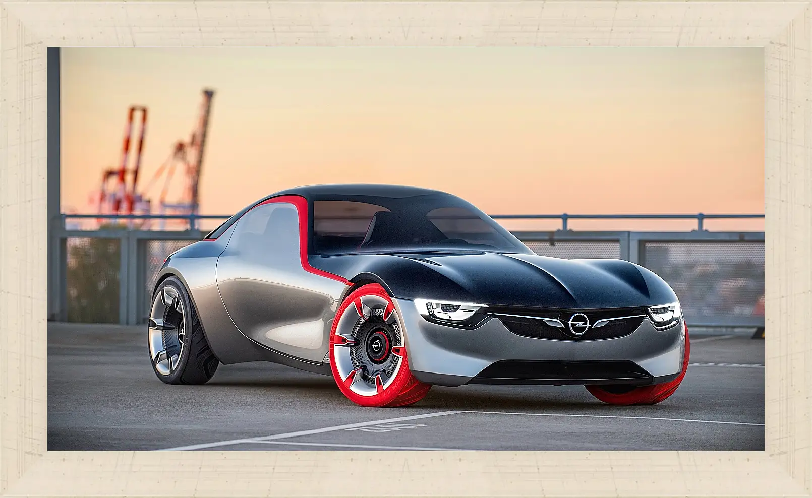 Картина в раме - Opel GT Concept (Опель)