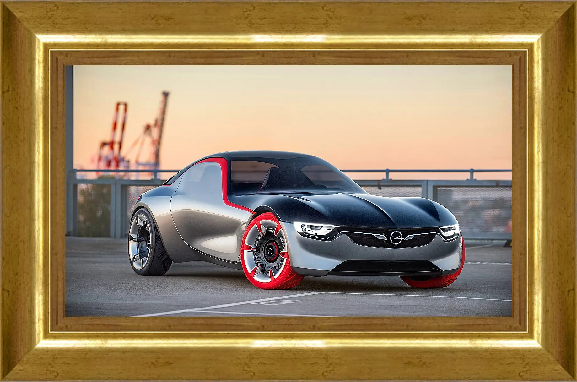 Картина в раме - Opel GT Concept (Опель)