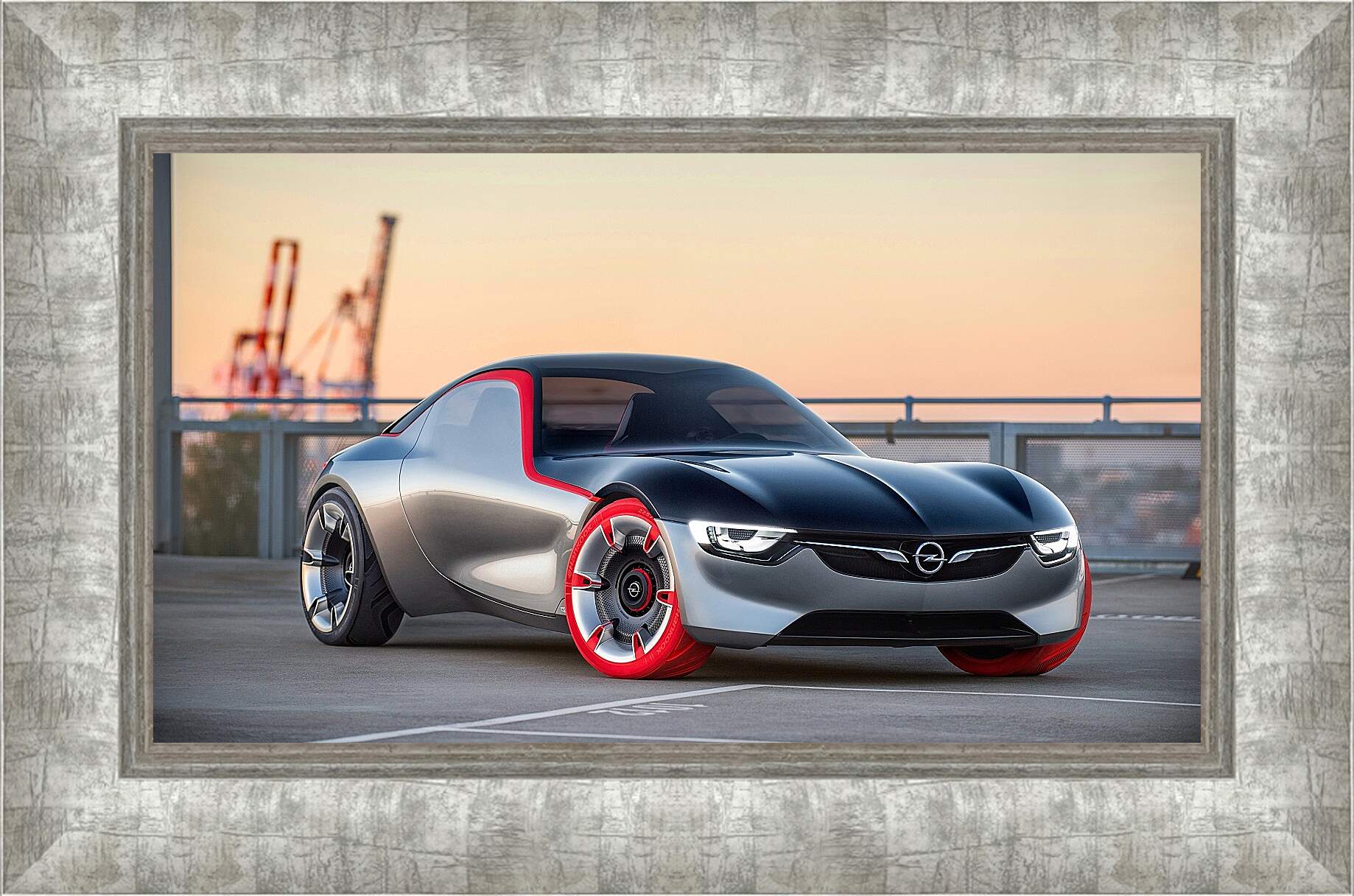 Картина в раме - Opel GT Concept (Опель)