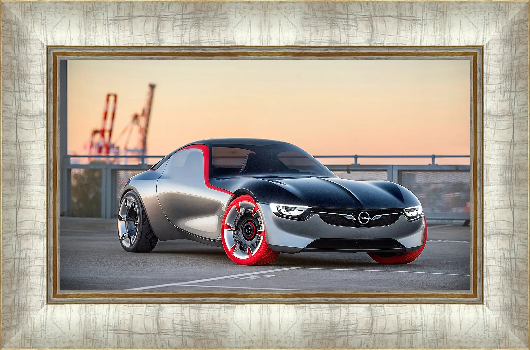 Картина в раме - Opel GT Concept (Опель)