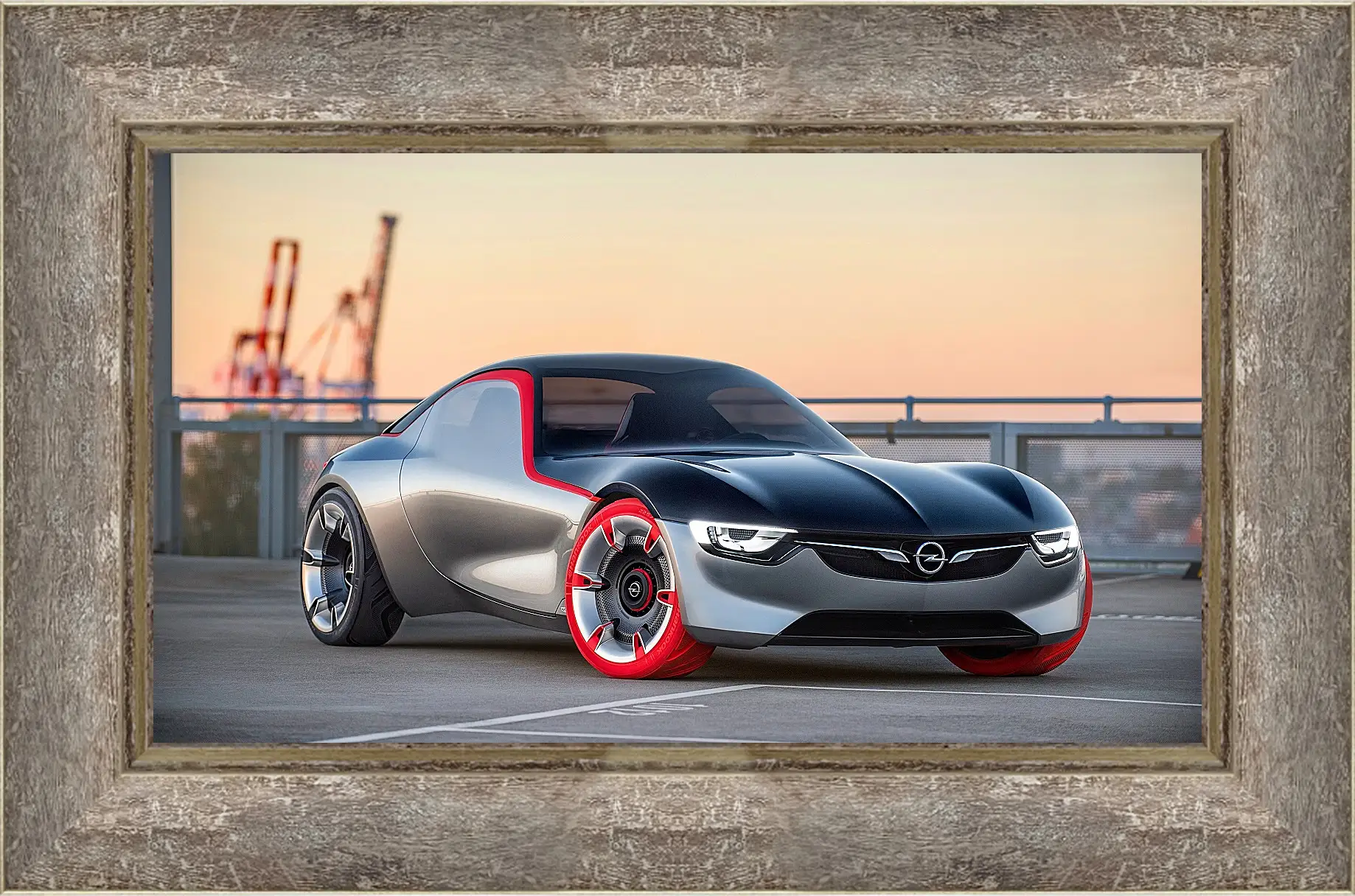 Картина в раме - Opel GT Concept (Опель)