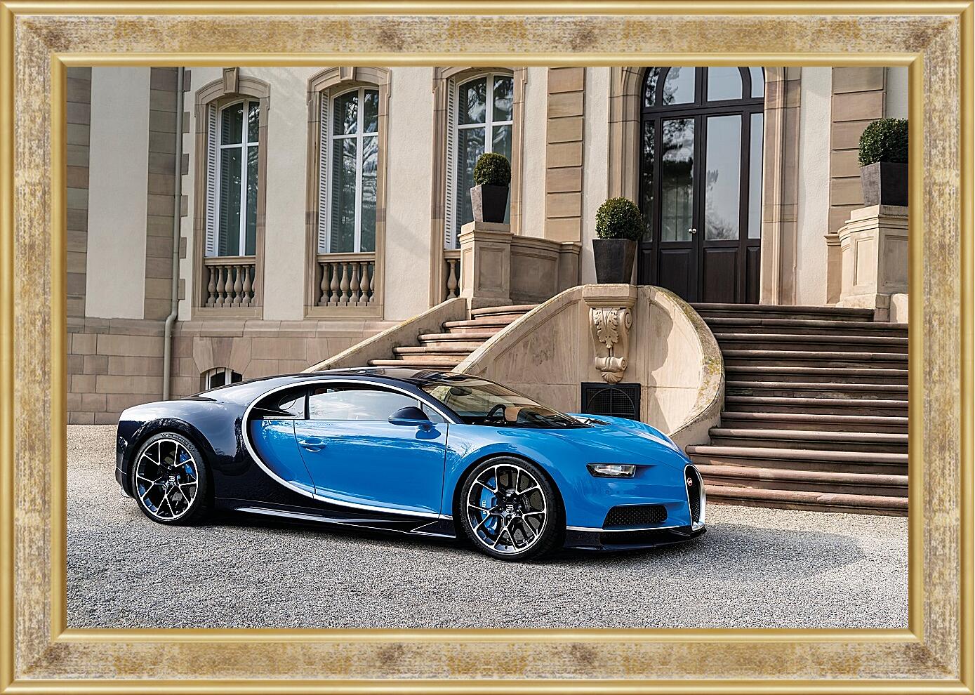 Картина в раме - Бугатти (Bugatti)