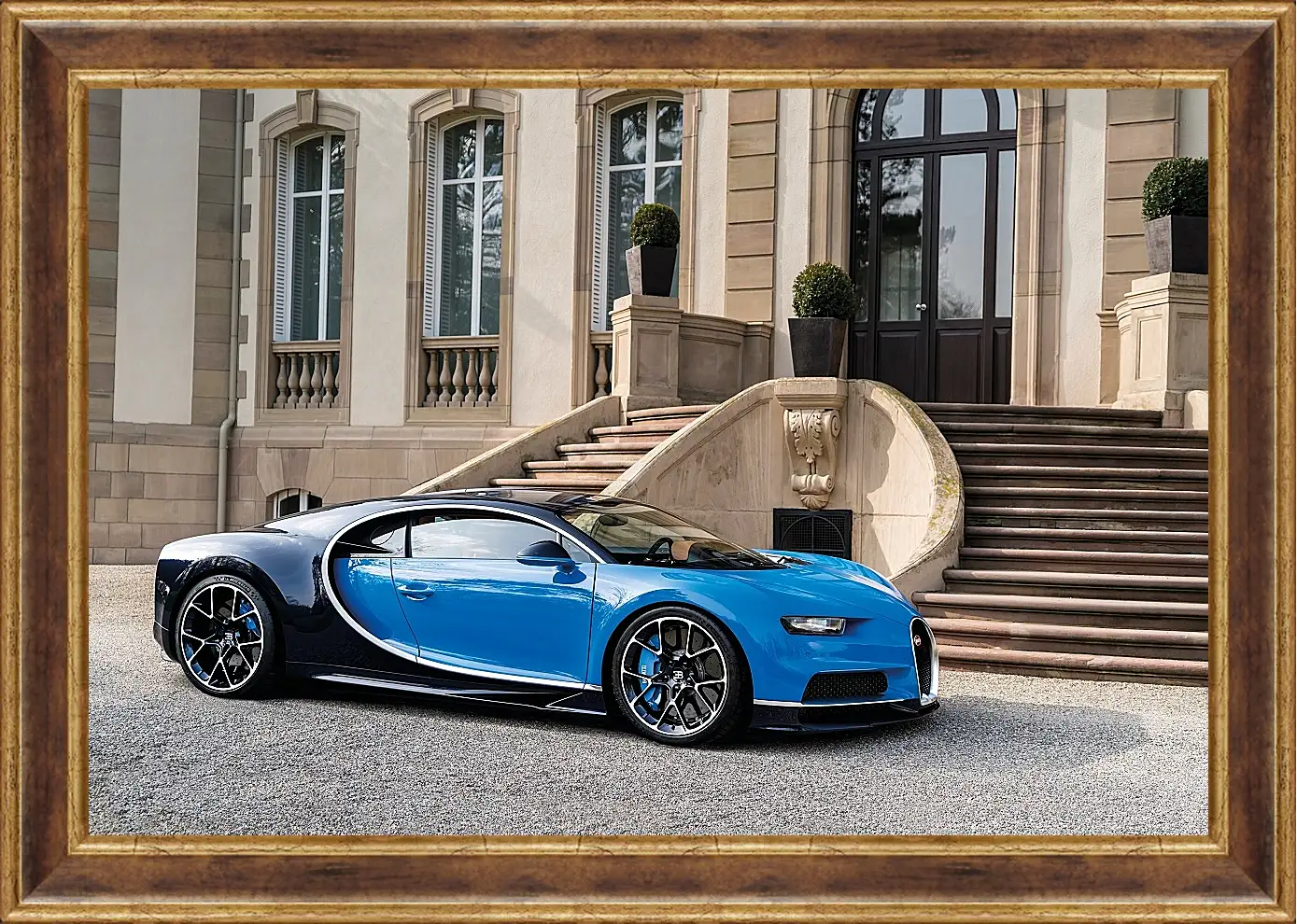 Картина в раме - Бугатти (Bugatti)