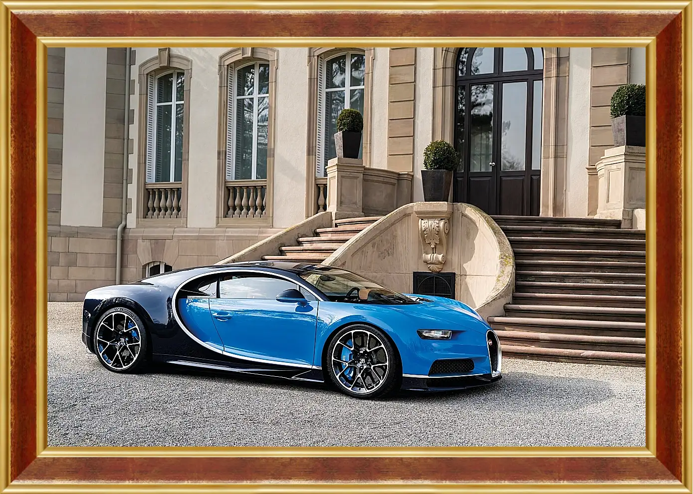 Картина в раме - Бугатти (Bugatti)