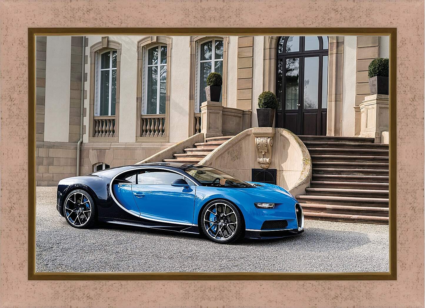 Картина в раме - Бугатти (Bugatti)