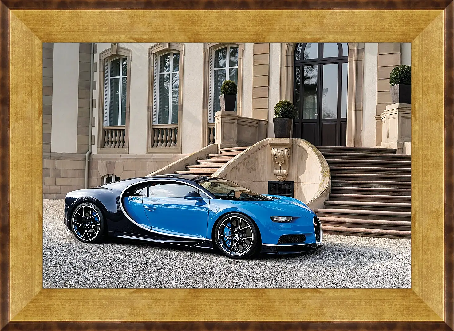 Картина в раме - Бугатти (Bugatti)