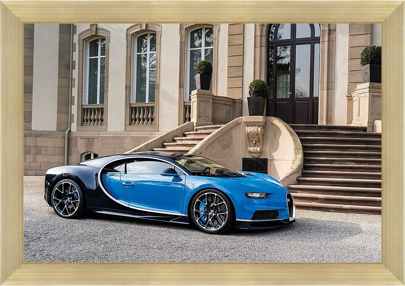 Картина в раме - Бугатти (Bugatti)