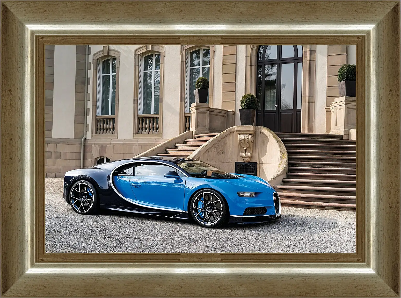 Картина в раме - Бугатти (Bugatti)