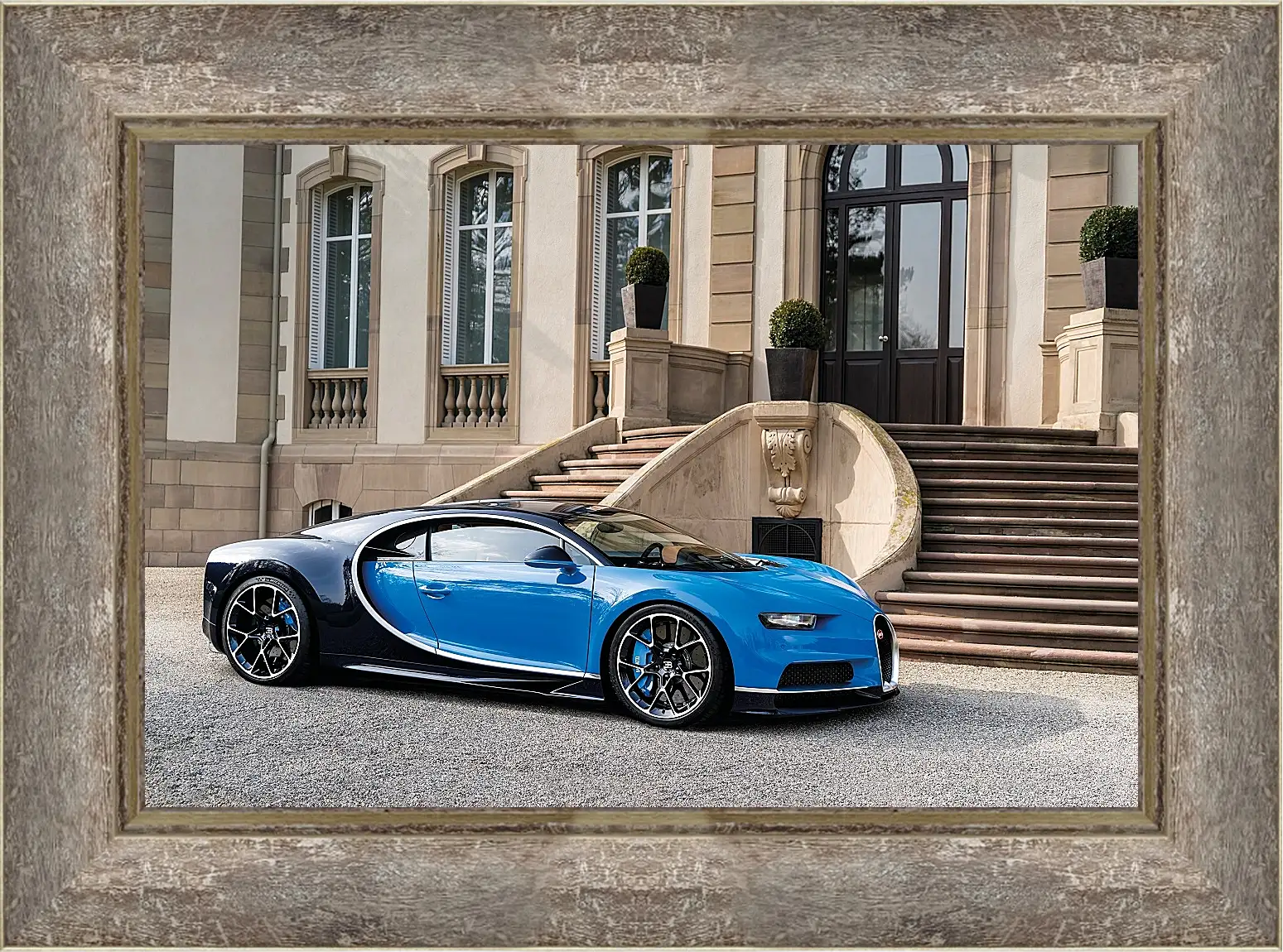 Картина в раме - Бугатти (Bugatti)