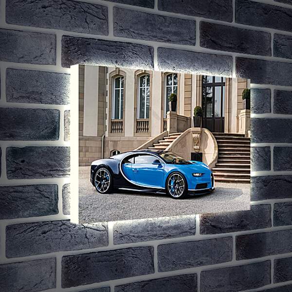 Лайтбокс световая панель - Бугатти (Bugatti)