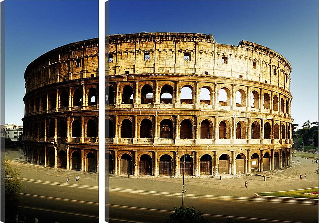 Модульная картина - Колизей в Риме. Италия.