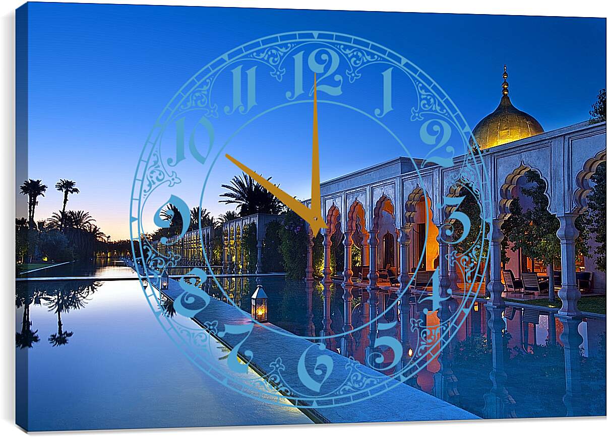 Часы картина - Марокко