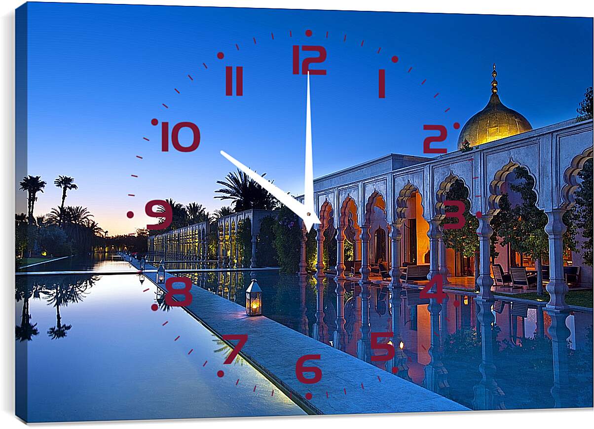 Часы картина - Марокко