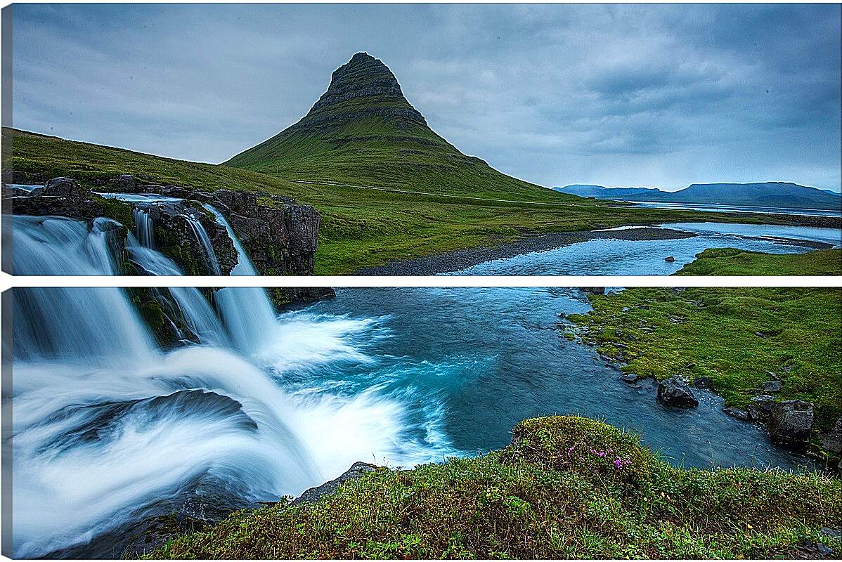 Модульная картина - Гора Киркьюфетль. Исландия