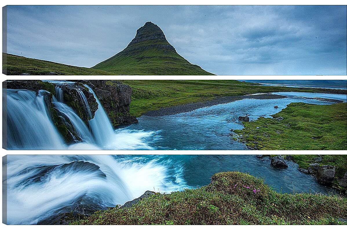 Модульная картина - Гора Киркьюфетль. Исландия