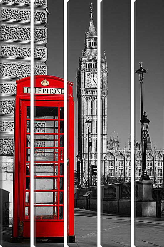 Модульная картина - Лондон