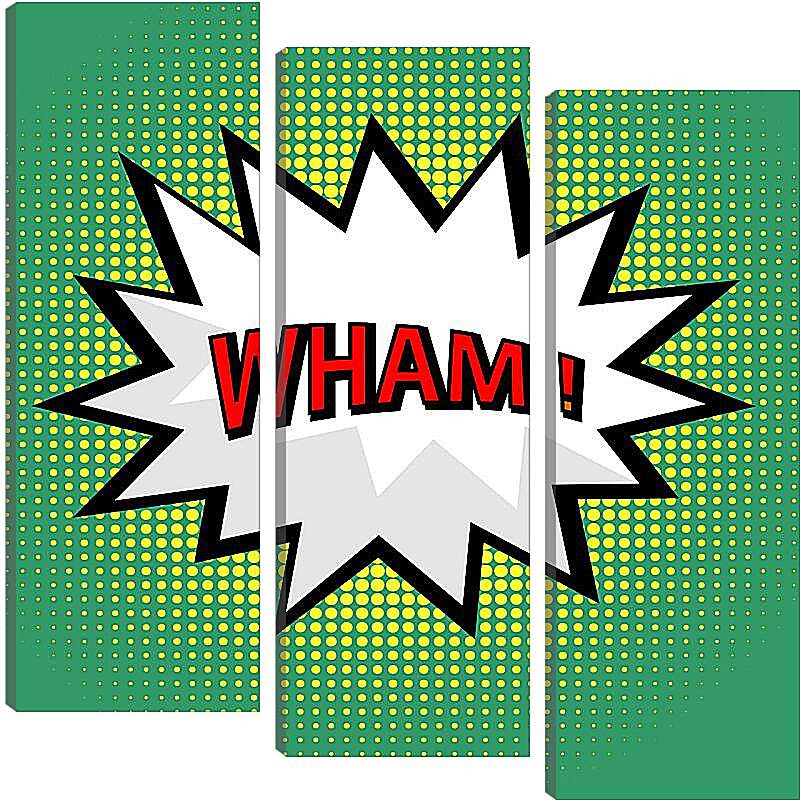 Модульная картина - Wham