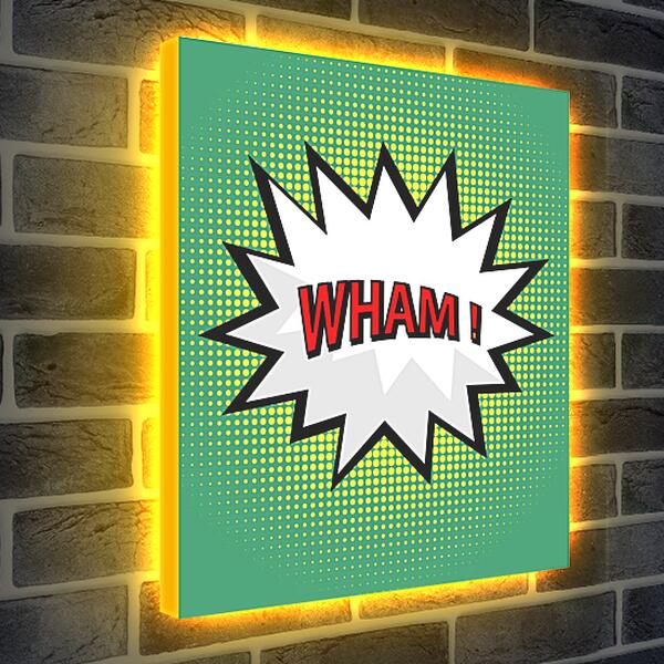 Лайтбокс световая панель - Wham