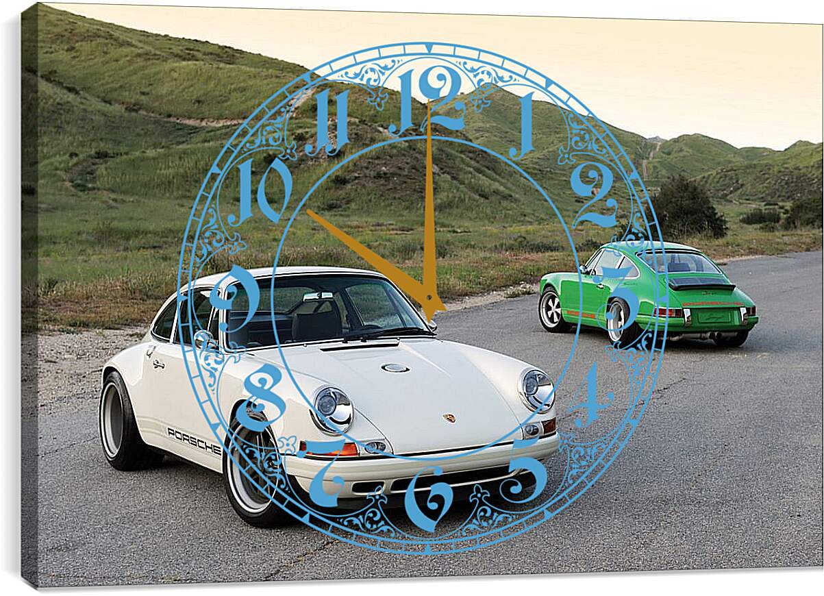 Часы картина - Porsche 911