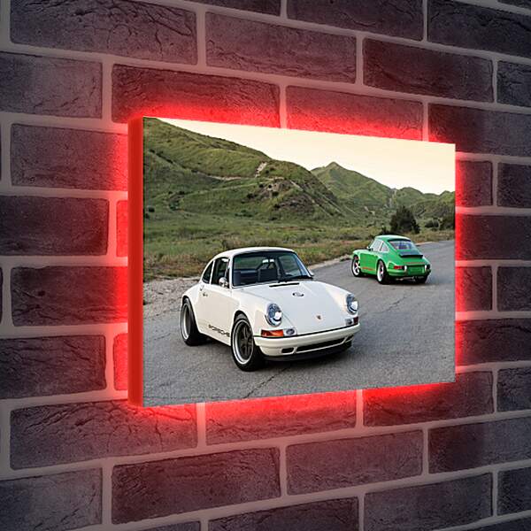 Лайтбокс световая панель - Porsche 911