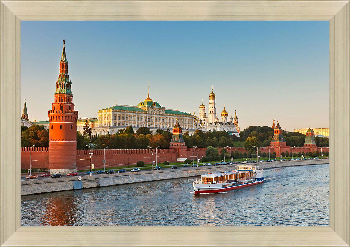 Картина в раме - Кремль