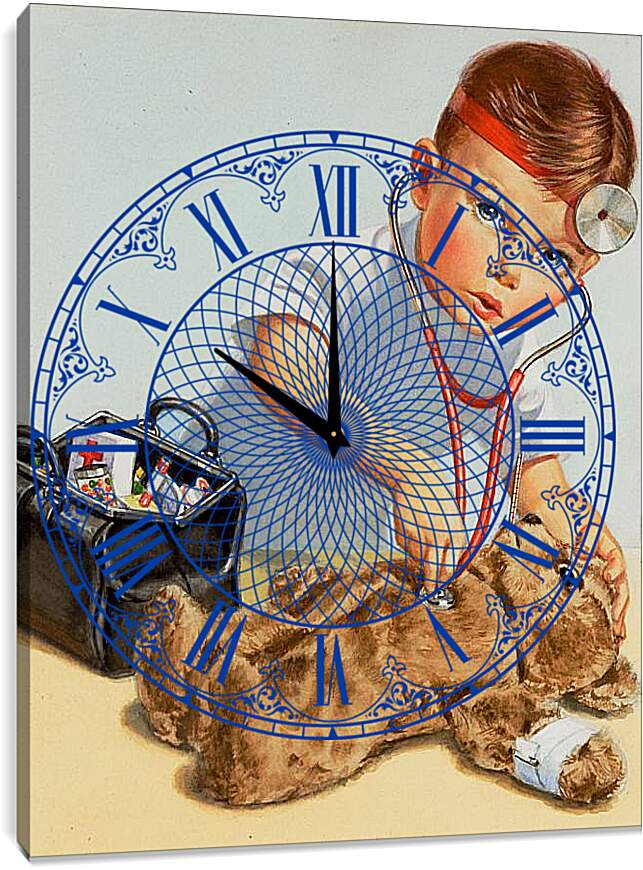 Часы картина - Доктор