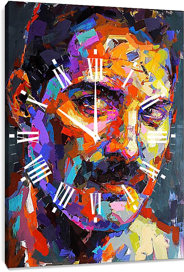 Часы картина - Фреди Меркьюри арт постер