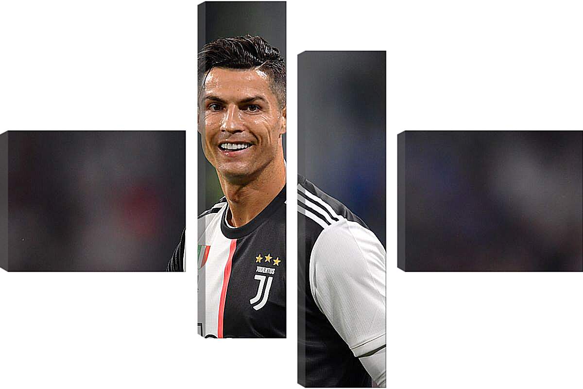 Модульная картина - Криштиану Роналду. Juventus.