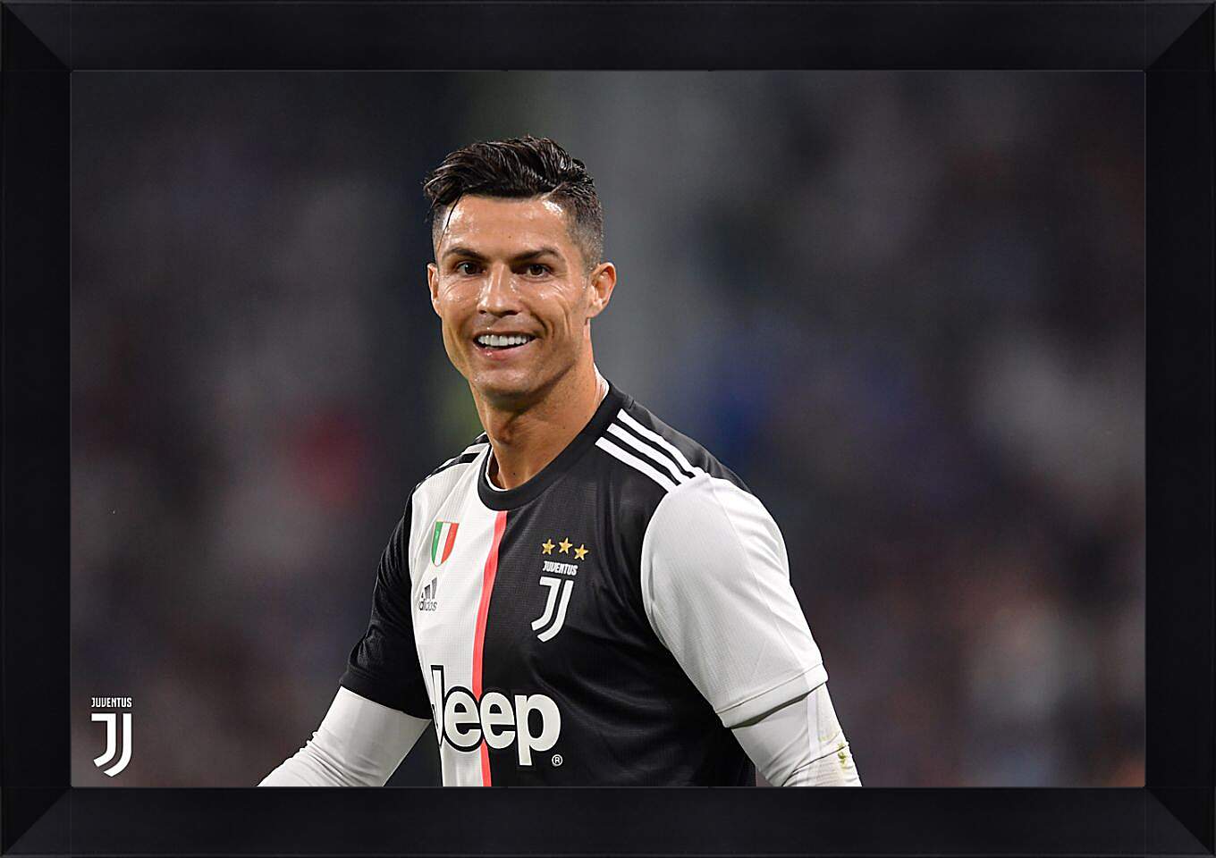 Картина в раме - Криштиану Роналду. Juventus.