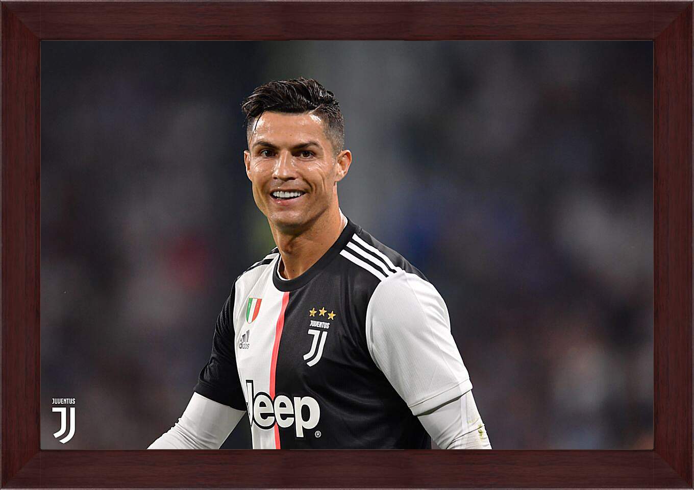 Картина в раме - Криштиану Роналду. Juventus.