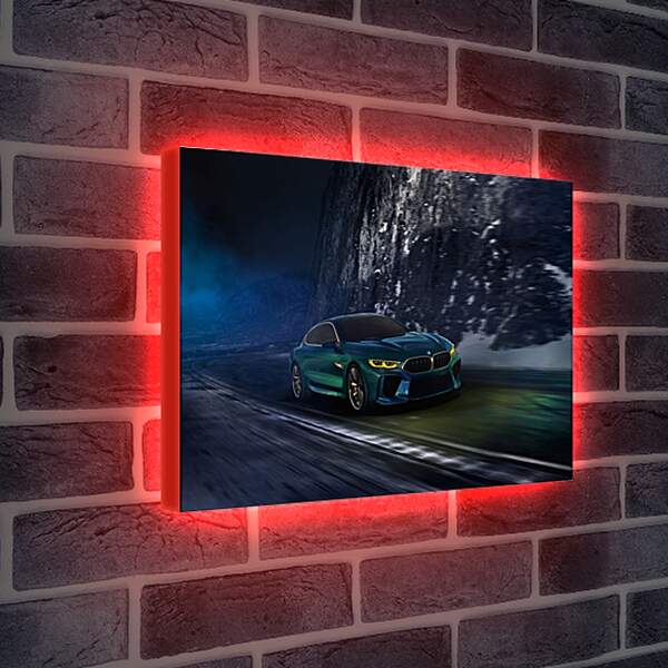 Лайтбокс световая панель - Новый автомобиль BMW